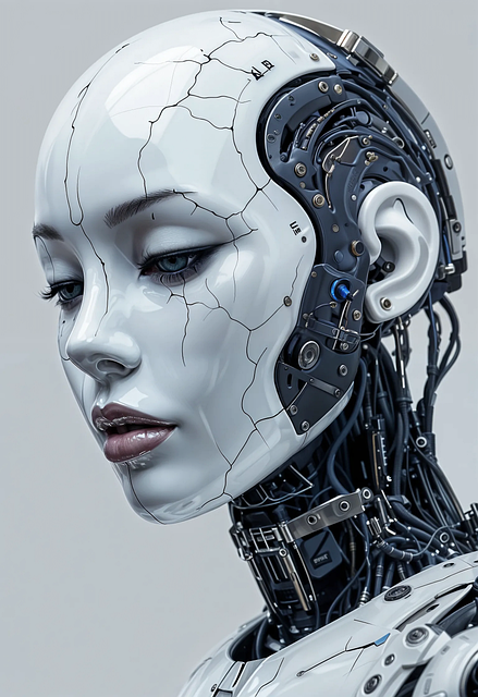 Woman, Robot, Technology, Future, Human