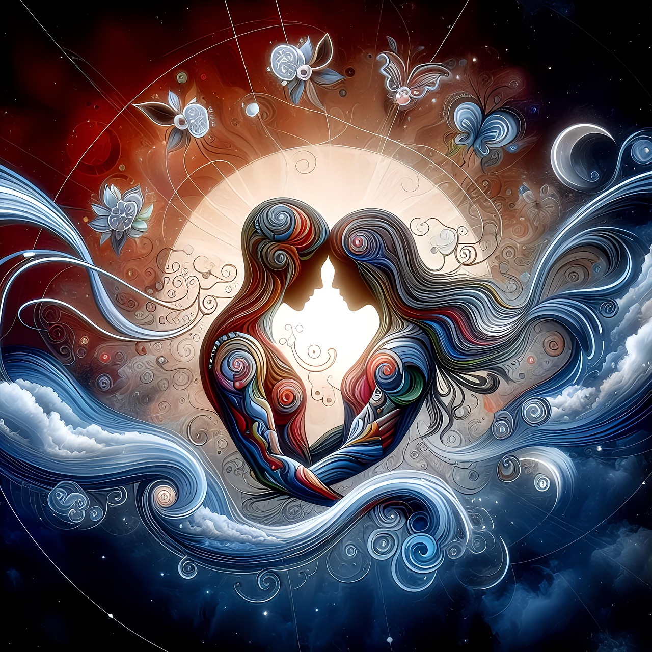 Download Love, Couple, In Love. Royalty-Free Stock Illustration Image ...