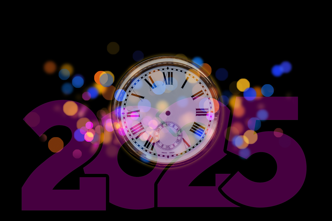 Download New Year, New Year'S Eve, Clock. Royalty-Free Stock ...