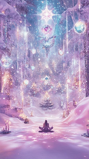 Free christmas mysticism esotericism illustration