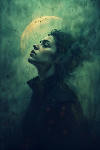 Download free HD stock image of Woman Document Free woman document mystic illustration