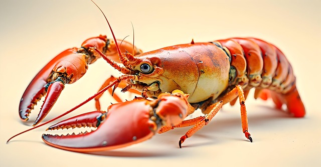 Free seafood crustacean lobster illustration
