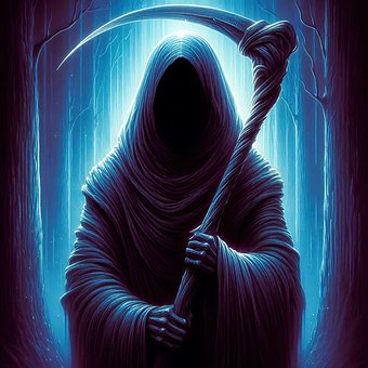 Free Reaper Halloween illustration and picture