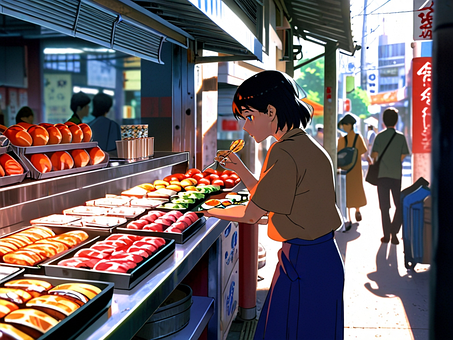 Free Anime Nature illustration and picture