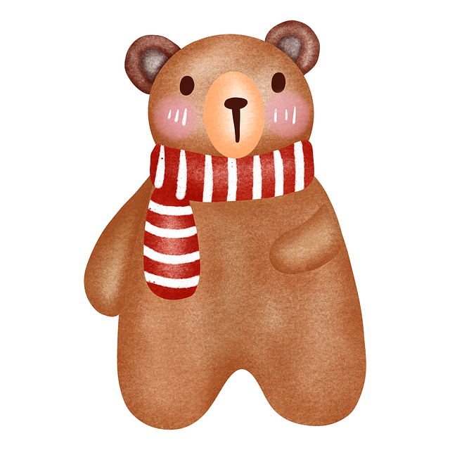 Free bear teddy toy illustration