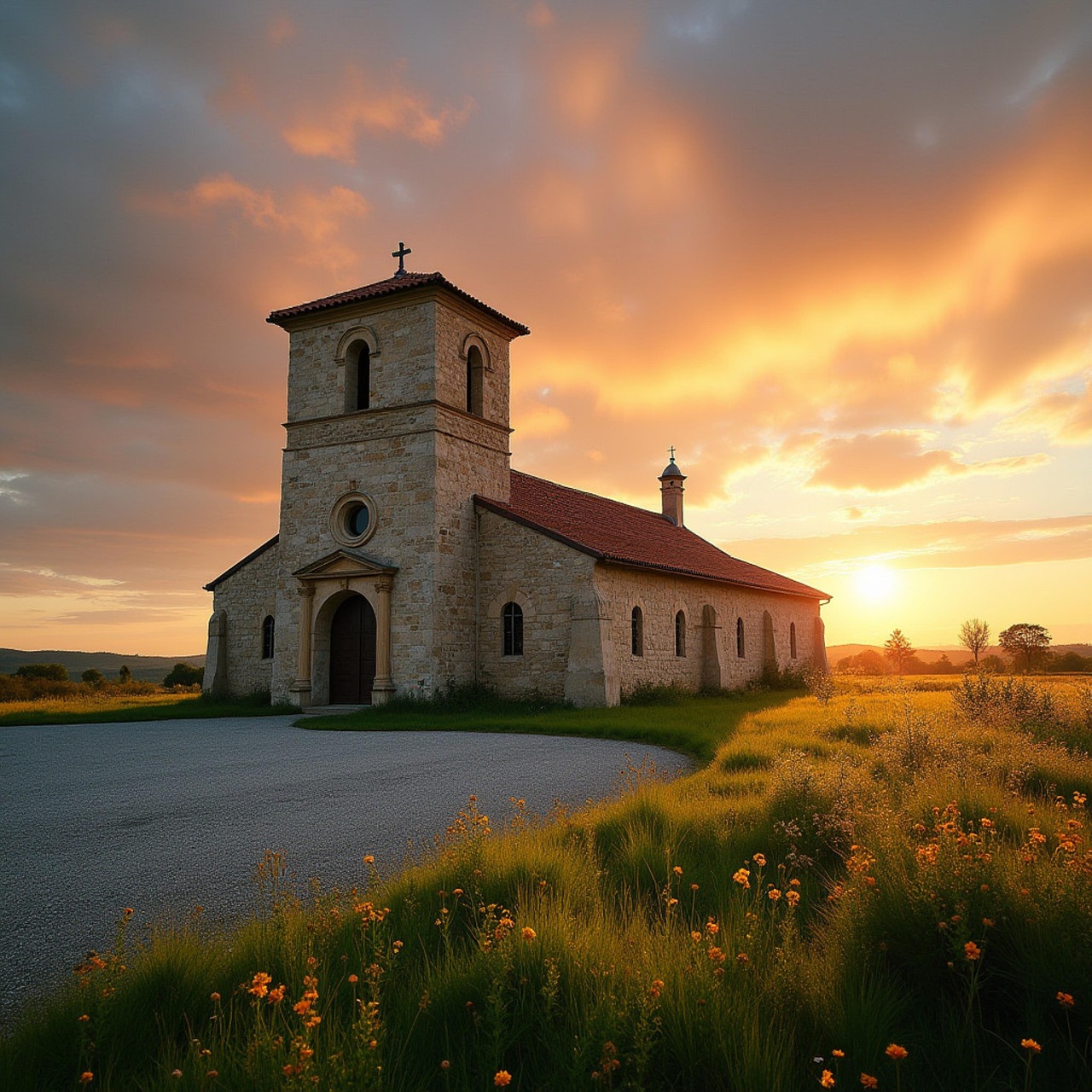 Download Church, Country, Rural. Royalty-Free Stock Illustration Image ...