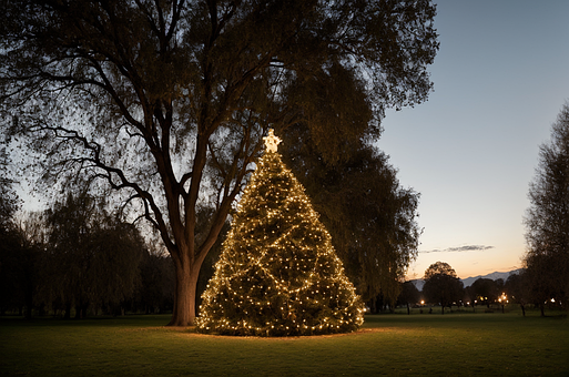 Hus, Sne, Jul, X-Mas, Dekoration