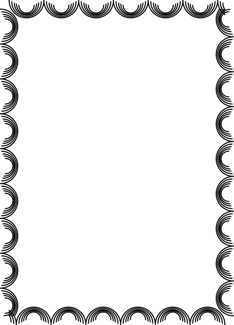 Kunst, Grense, Ramme, Rund, Sirkel