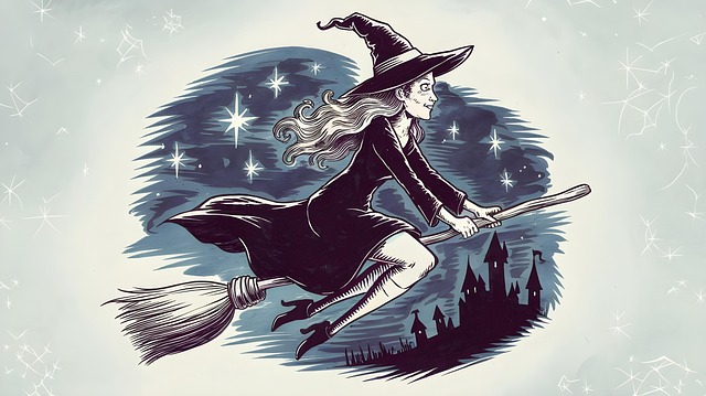 Free Ai Generated Witch illustration and picture