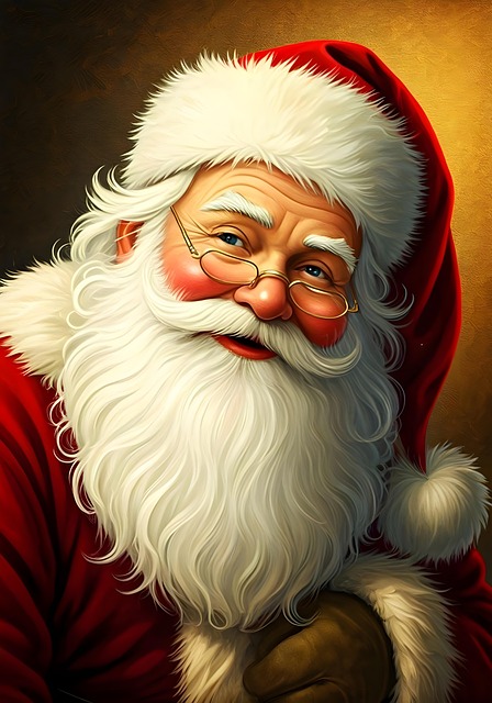 Free ai generated santa claus santa illustration