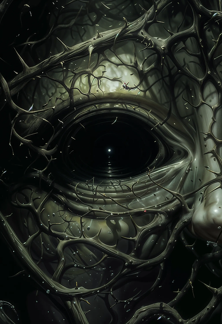 Free ai generated eye socket illustration
