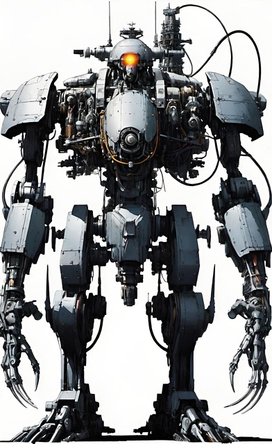 Free robot mobile suits gundam sci-fi illustration