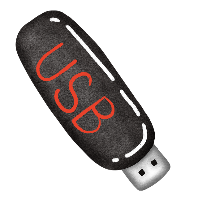 Free usb cable computer illustration