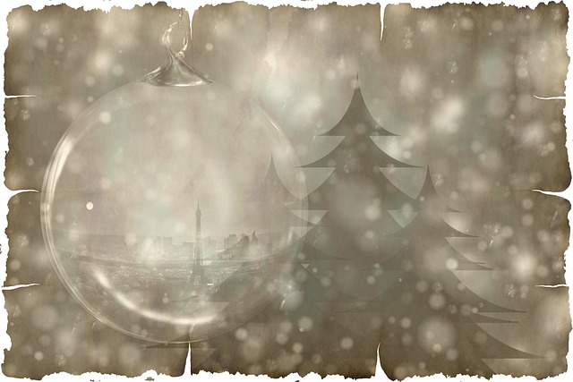Free christmas winter decoration illustration
