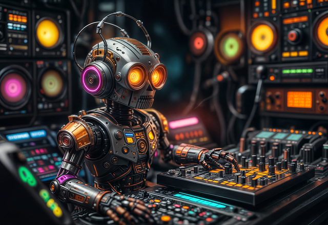 Free Ai Generated Robot illustration and picture