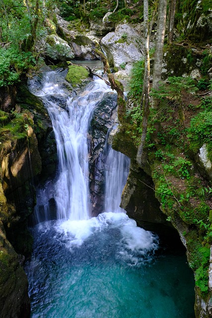 Soca, Slovenia, Landskap, Natur, Fjell