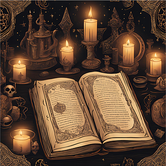 Free Witch Spells illustration and picture