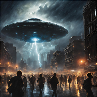 Free Spaceship Ufo illustration and picture