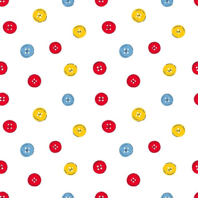 Free pattern seamless buttons vector
