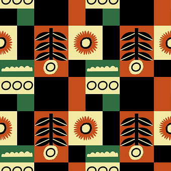Free Flower Pattern vector and picture