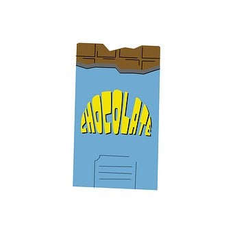 Free Chocolate Bar vector and picture