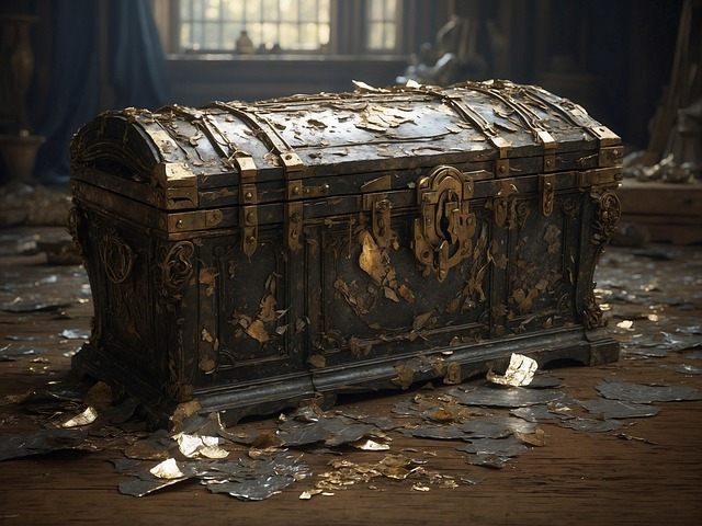 Download free HD stock image of Ai Generated Treasure Free ai generated treasure chest illustration