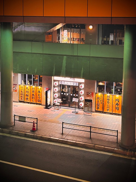 Japan, Fukuoka, Nat, Gade, Night View