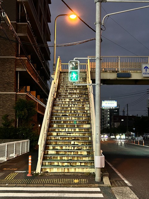 Japan, Fukuoka, Nat, Gade, Night View