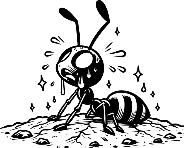 Free ai generated ant insect vector