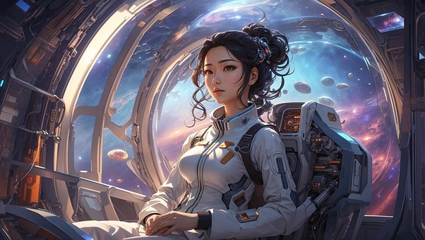 Free Ai Generated Woman illustration and picture