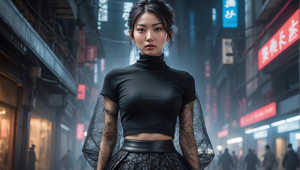 Free Ai Generated Woman illustration and picture