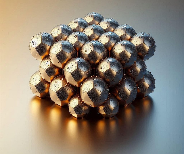 Free ai generated dodecahedron geometry illustration