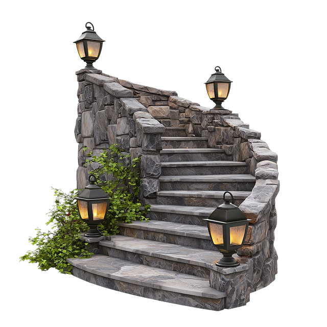 Free ai generated stairway stairs illustration