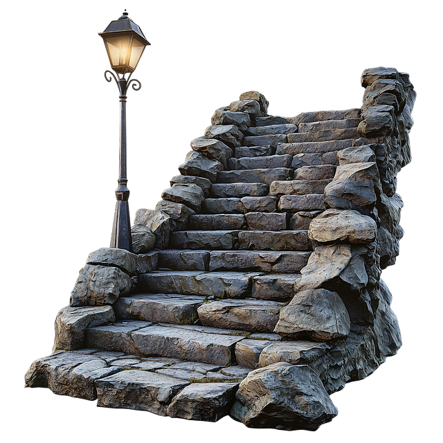 Free ai generated stairway stairs illustration