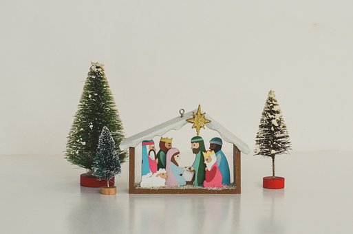 Free Christmas Nativity Ornament photo and picture