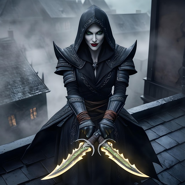 Assassino, Fantasia Sombria, Stealth