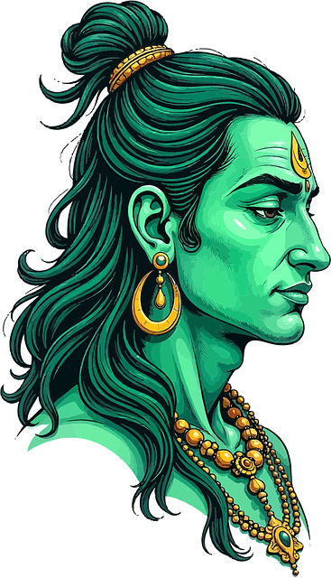 Ai Genereret, Shiva, Grøn, Natur, Ro