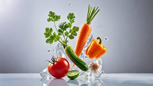 Free Ai Generated Vegetables illustration and picture