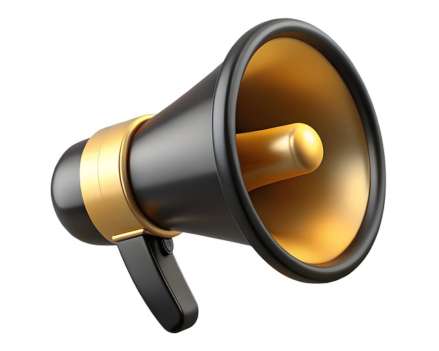 Free ai generated megaphone icon illustration