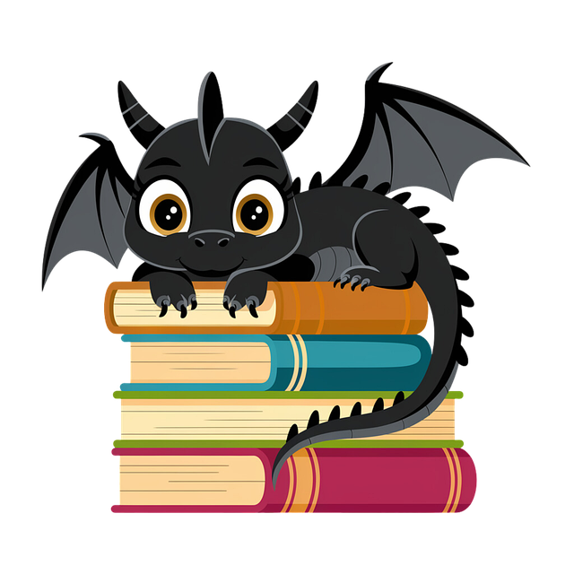 Free ai generated dragon black dragon illustration