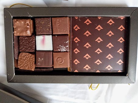 Schokolade, Süß, Geschenk, Französisch