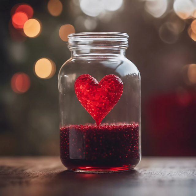 Download free HD stock image of Ai Generated Heart Free ai generated heart romantic illustration