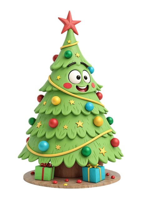 Ai Generiert, Weihnachtsbaum