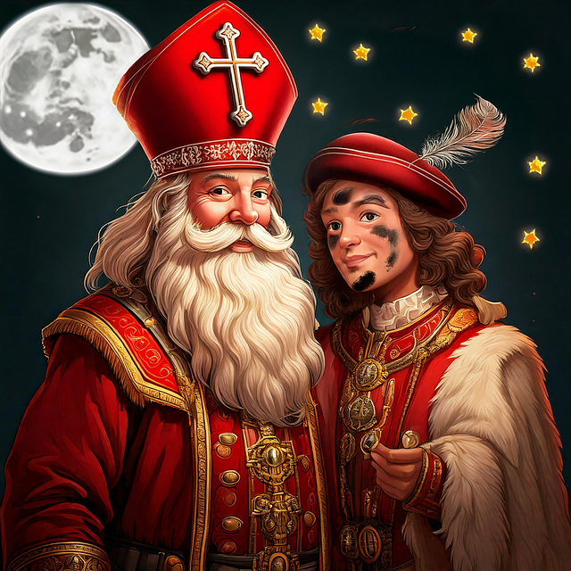 Free ai generated saint bishop illustration