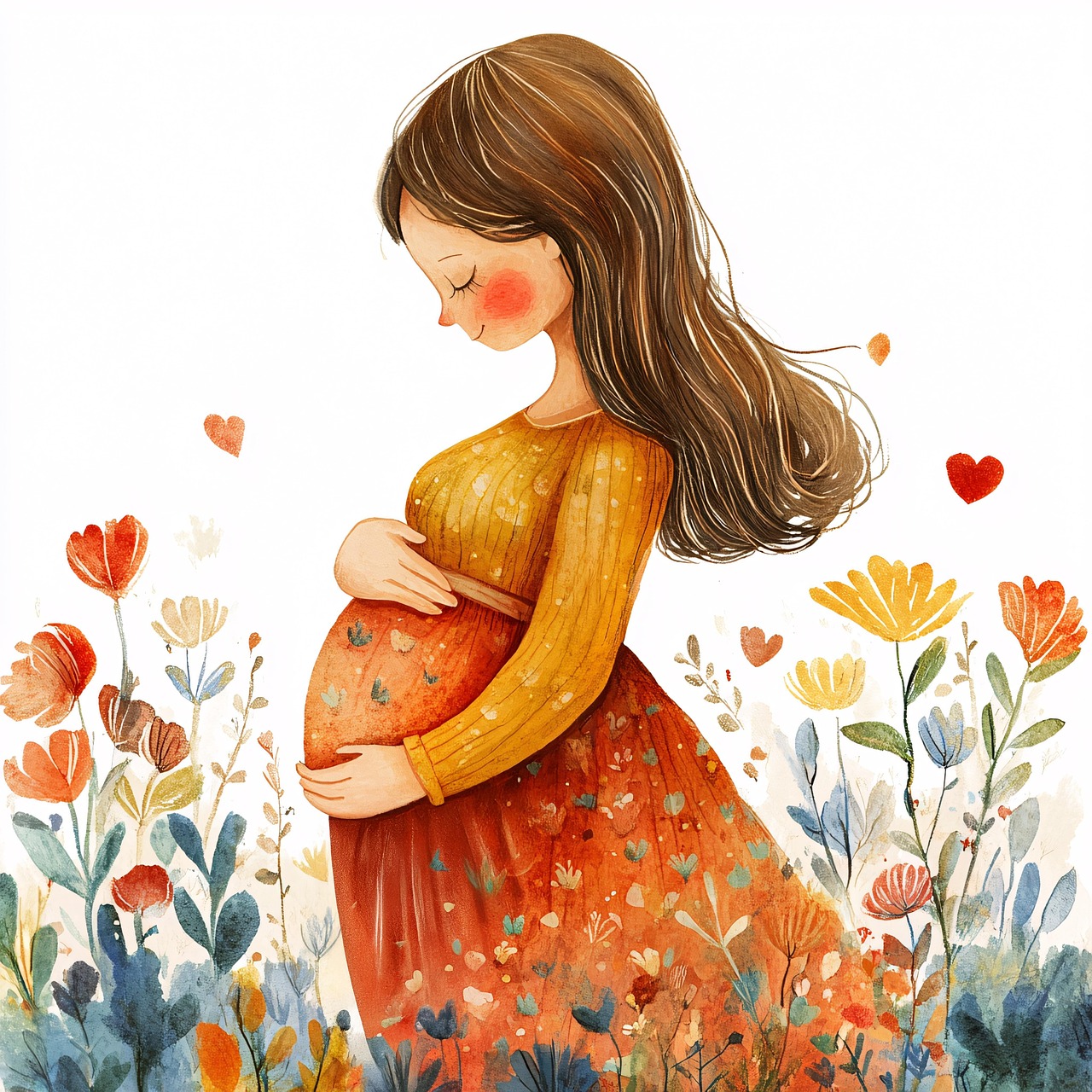 Download Ai Generated, Pregnancy, Woman. Royalty-Free Stock ...