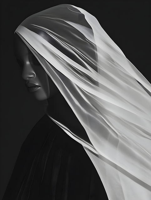 Abstrakt, Kunst, Vind, Model, Sort, Slør