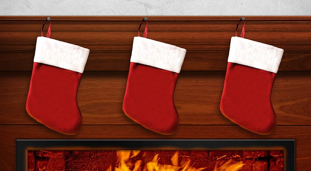 Free Christmas Stocking illustration and picture