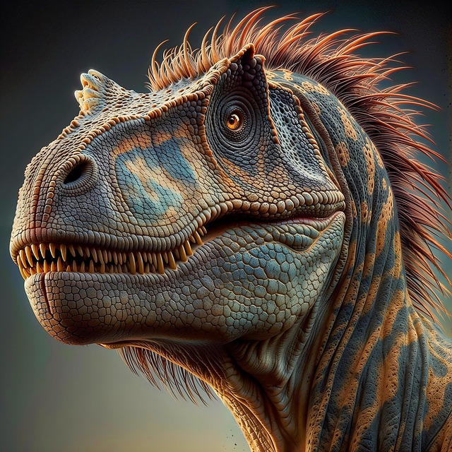 Free dinosaur dino allosausrus illustration