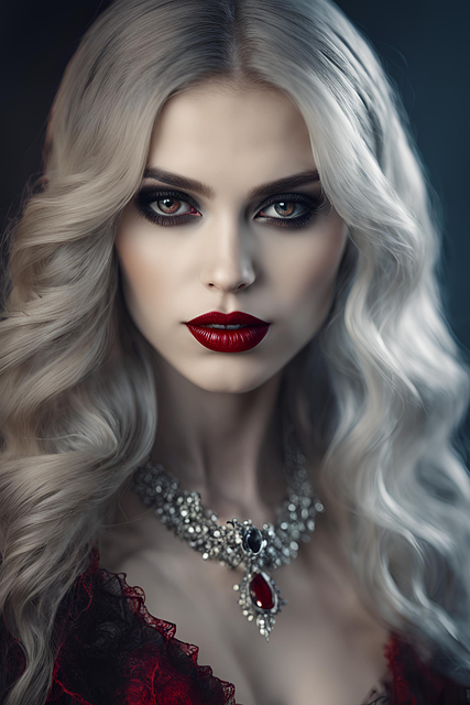 Download free HD stock image of Ai Generated Woman Free ai generated woman gothic illustration
