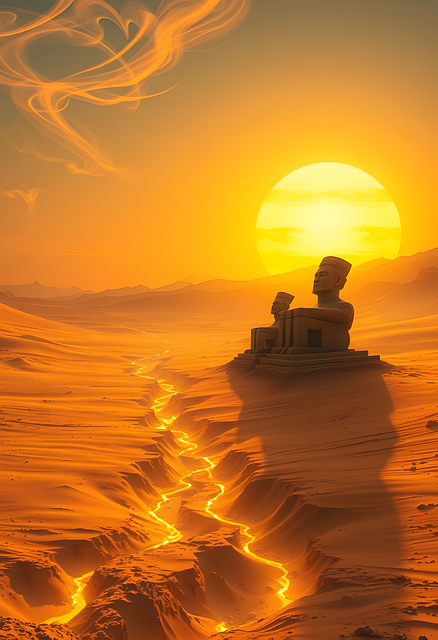 Ai Gerado, Deserto, Místico, Natureza